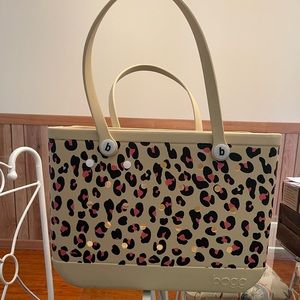 Leopard print Bogg Bag